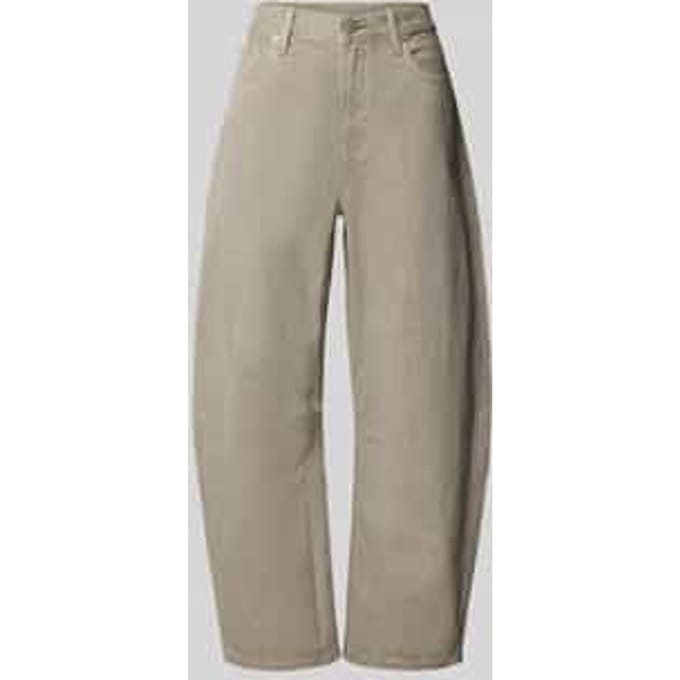Barrel jeans van puur katoen