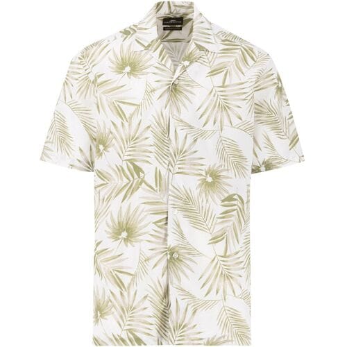 Fynch-Hatton Overhemd The Beach Shirt Zand / male