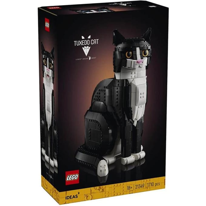 LEGO Ideas Zwart-witte kat - 21349