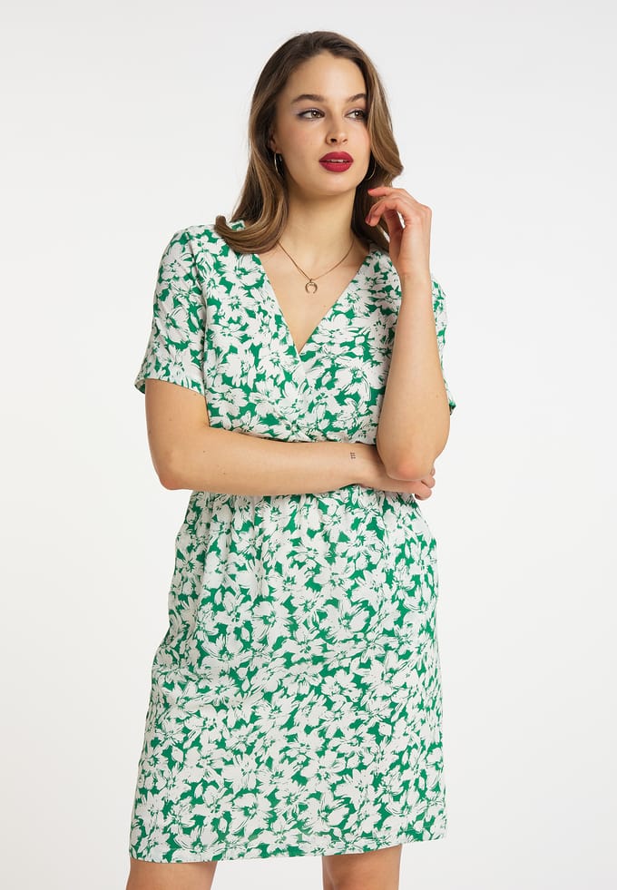 faina jurk met bloemenpatroon tylin