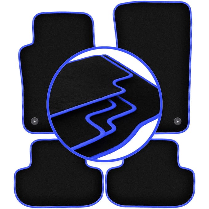 CARLUX-BLUE automatten voor: Chevrolet Camaro V 0 (2006-2015)