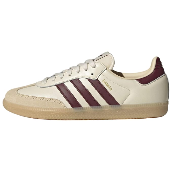adidas Samba OG Wonder White Shadow Red Gum Heren Sneakers Crème JS3830 44⅔ beige