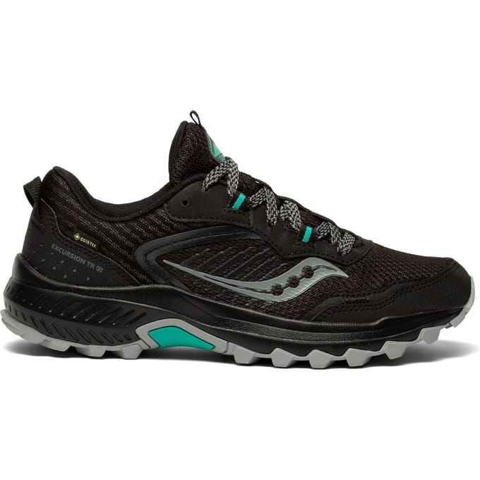 Saucony Excursion TR15 GTX Trailschoen Dames-Zwart,Grijs