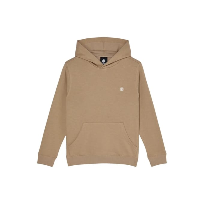Element Icon Embroidery Hoodie Bruin 10 Years Jongen