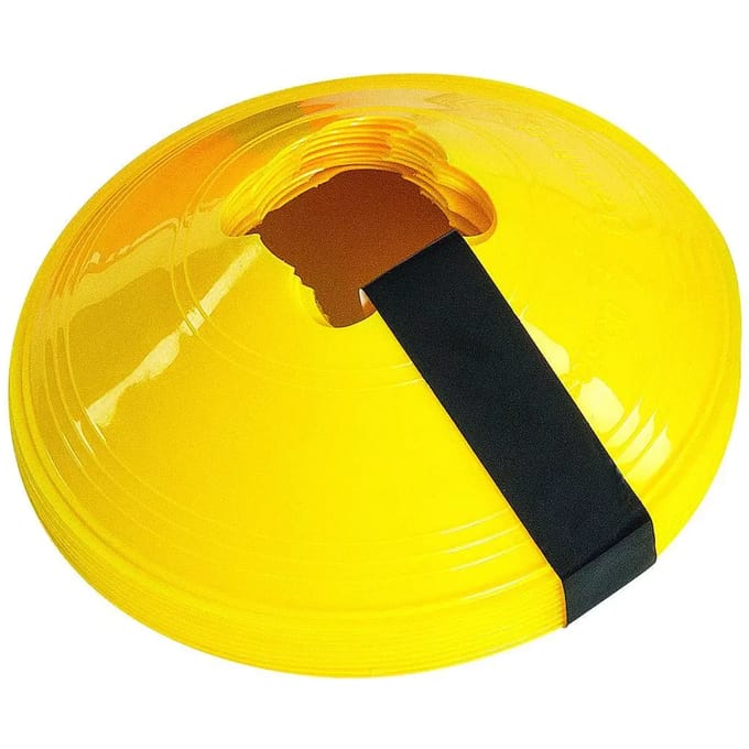Precision - Trainingshoedjes - 20 centimeter - Geel - 10 Stuks