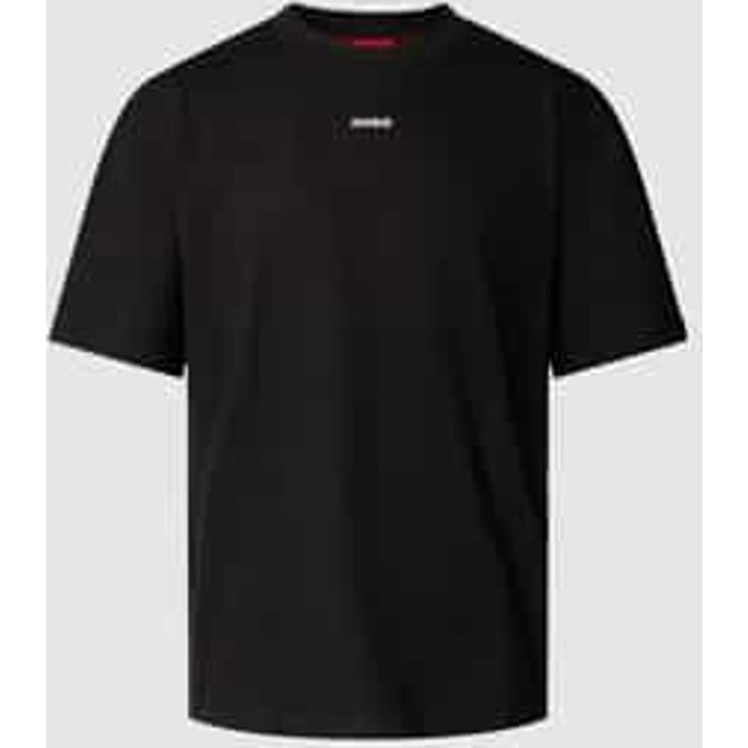T-shirt met normaal model en labelprint