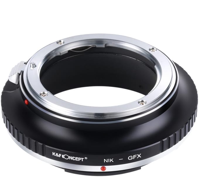 K&F Adapter Fujifilm GFX-Mount Camera naar Nikon AI Lens