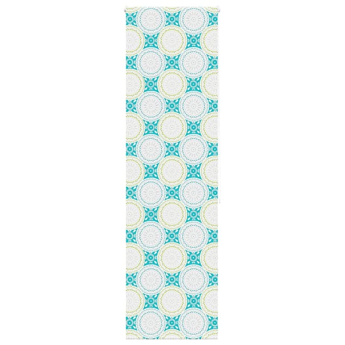 vidaXL - Doucherolgordijn - 80x240 - cm - stofbreedte - 76 - cm