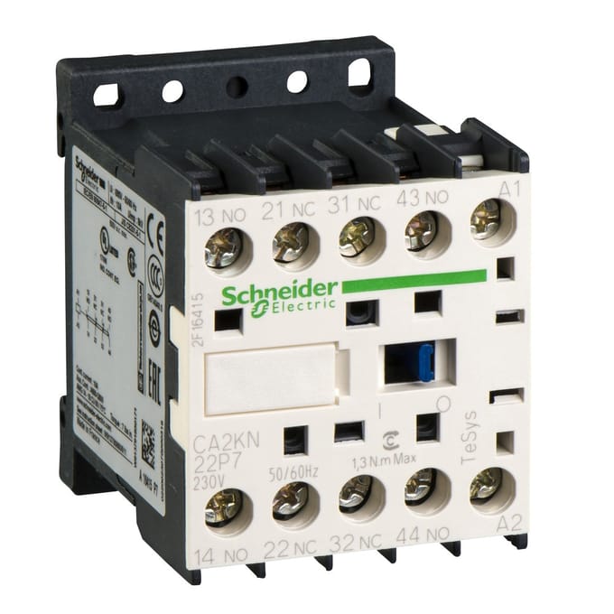Schneider Electric CA2KN22P7 Hulpbeveiliging 2x NC, 2x NO Piece 1 stuk(s)
