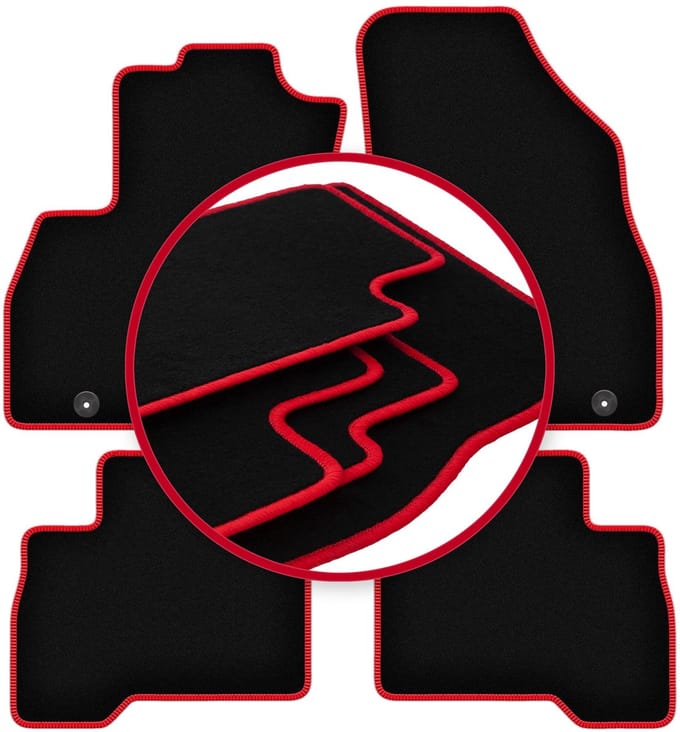 CARLUX-RED automatten voor: Peugeot Bipper combivan, Tepee (2007-2017)