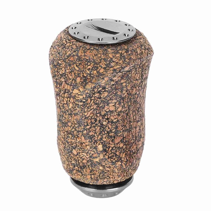 Duurzame Houten Knop Vervangingsonderdelen voor Baitcast Daiwa Spinning Vismolen Handvat Type C beige