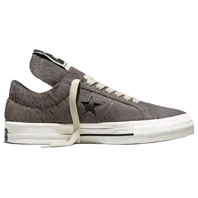 Rick Owens DRKSHDW x Converse One Star Low Dark Dust Unisex Sneakers Bruin A14796C 42 gray