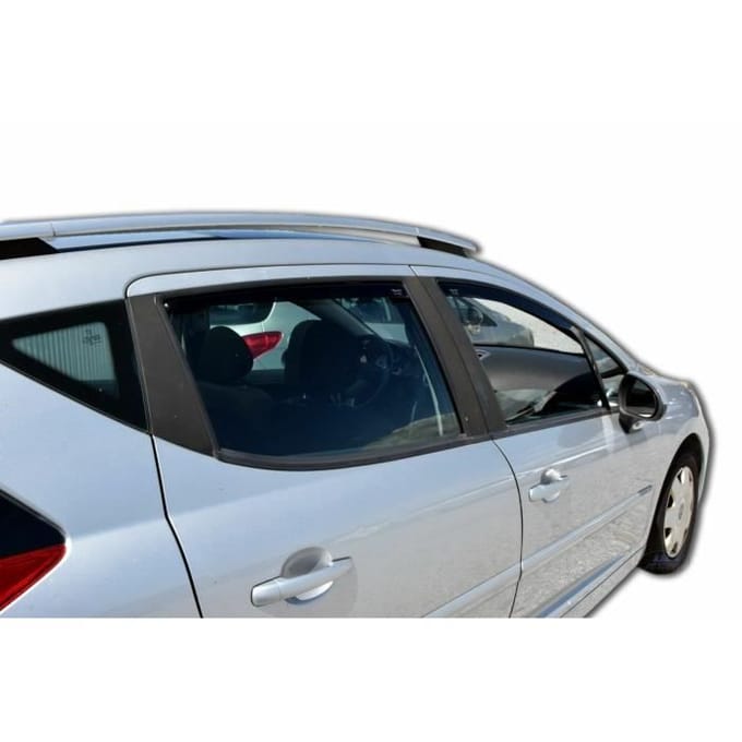 J&J AUTOMOTIVE | Heko Deflecteurs d'air Déflecteurs de Vent Pour Peugeot 207 2006-2012 Break