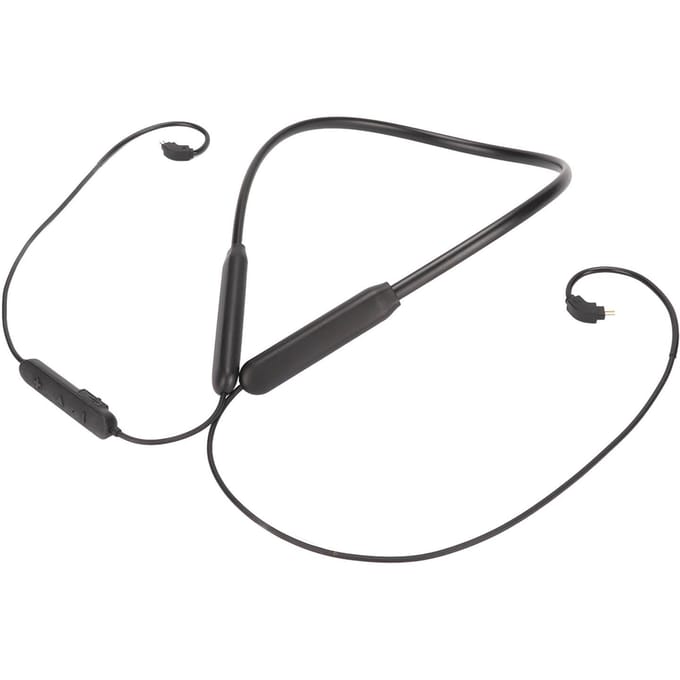 Câble de remplacement pour écouteurs Bluetooth Câble d'écouteurs sans fil avec micro et contrôleur pour Weston black