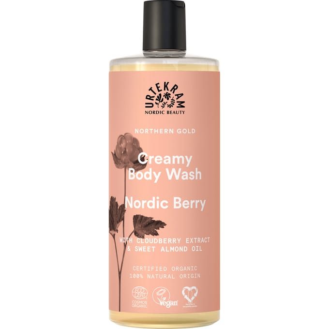 Urtekram Nordic Berry Bodywash 500 ml - Multipack met 6 stuks