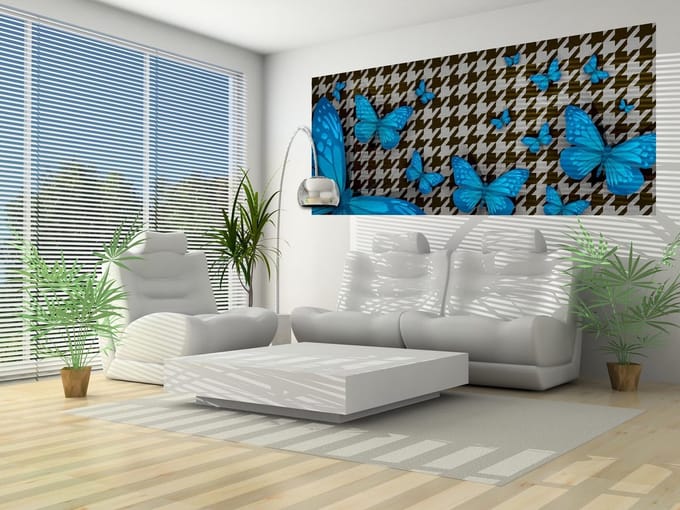 Butterflies Photo Wallcovering
