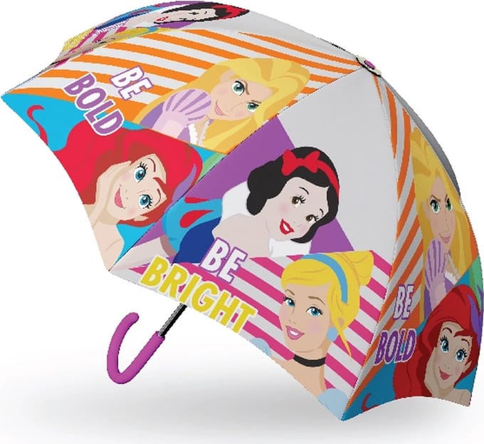 Roze Disney Princess koepelparaplu