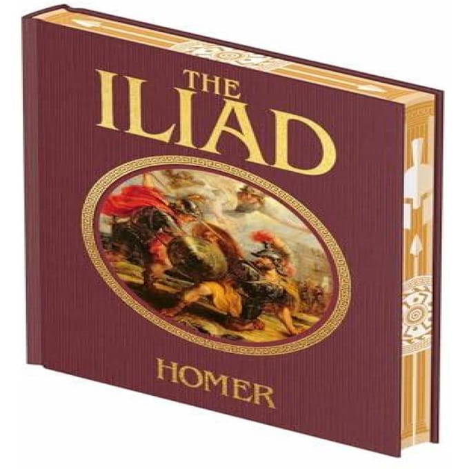 De Ilias van Homerus Hardback Boek 9781398856066