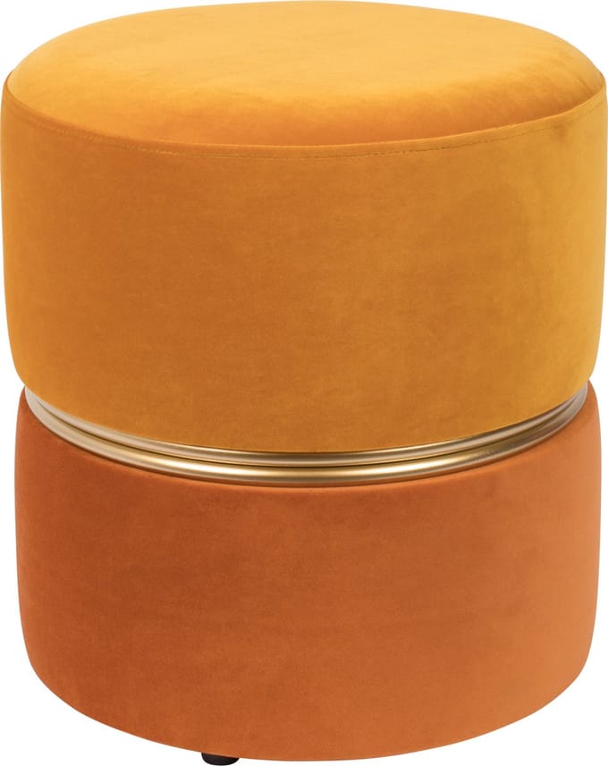 Housecraft Living Bubbly Poef Sun/ Geel