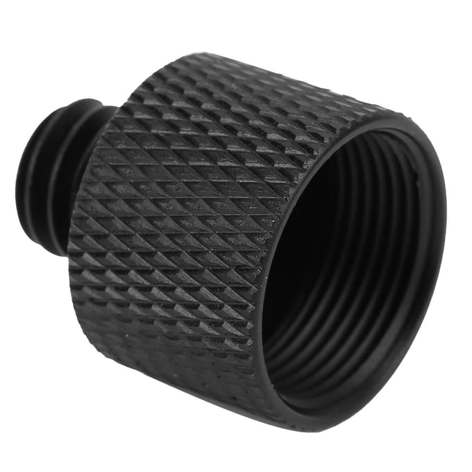 Microfoonstandaard Adapter 58 Inch Vrouwelijk naar 38 Inch Mannelijke Schroefdraad Adapter voor Microfoonstandaard gray
