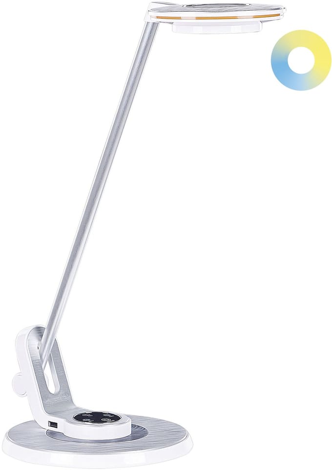 CORVUS - Tafellamp - Zilver - Aluminium