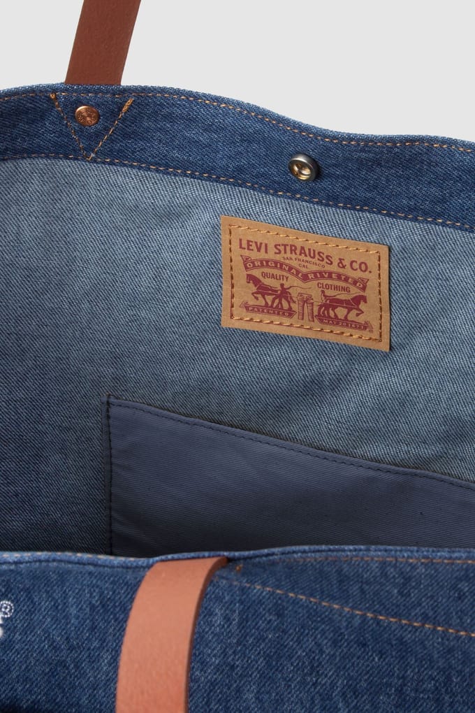 Levi's ® Tote-all Bag Blue Maat: OS | Schoudertassen Outlet | Dames | Blauw