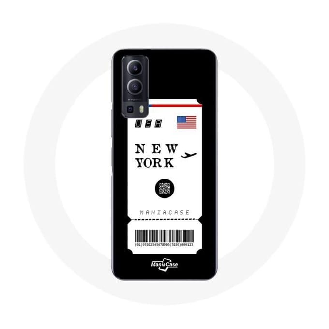 Vivo Y72 koffer New York vliegticket