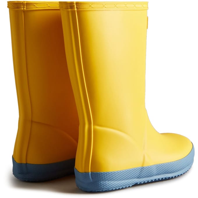 Hunter Kids First Boot Rubber Kinder Hunter Gele Wellingtonlaarzen