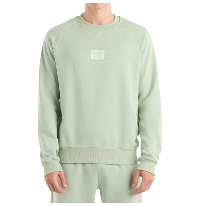 Umbro Heren Logo Sweatshirt (Frosty groen)