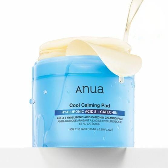 [Anua] 8 Hyaluronic Acid Catechin Calming Pad 185ml 110EA