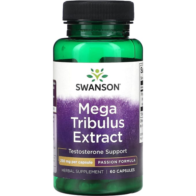 Mega Tribulus Extract, 250 mg, 60 capsules