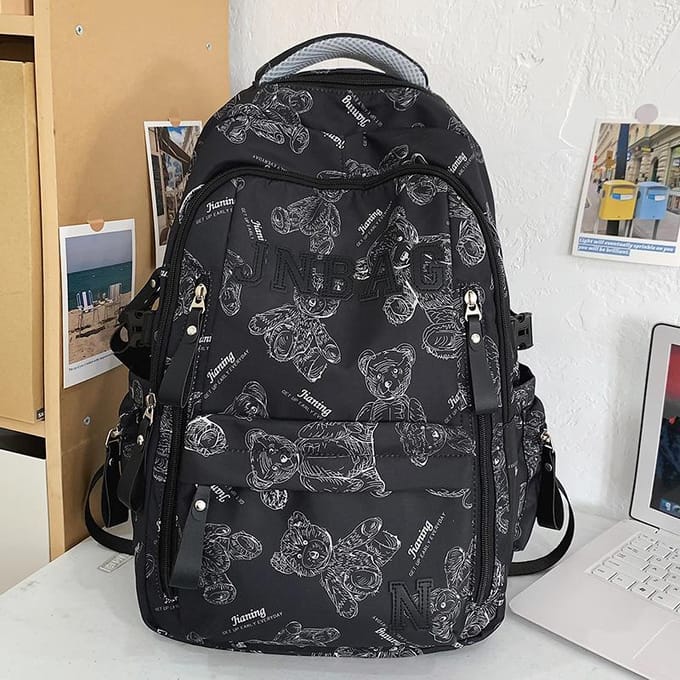 Sacs d'école pour enfants Filles d'école primaire Collégiens Garçons Bordeaux Lycéens Sacs à dos gray
