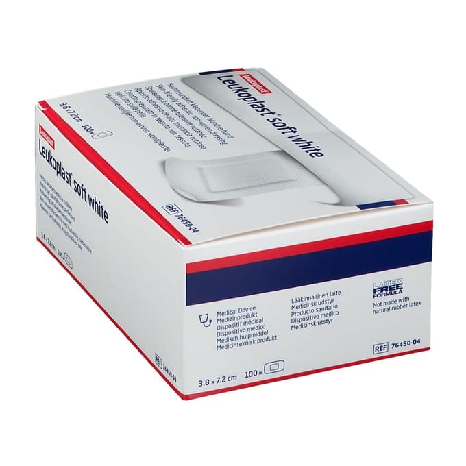 Leukoplast® Soft White 38 mm x 72 100 Pleister