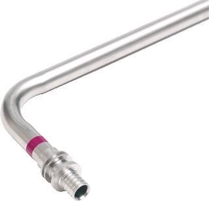 Rehau Rautitan radiator L aansluitgarnituur 16mm L=500mm