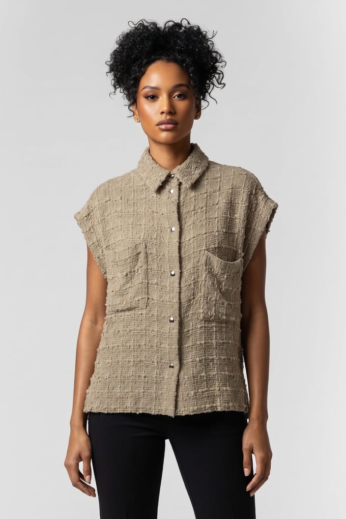 IRO Paris Rua Outerwear Khaki Taglia: 36 | Sovracamicie Outlet | Donna | Marrone