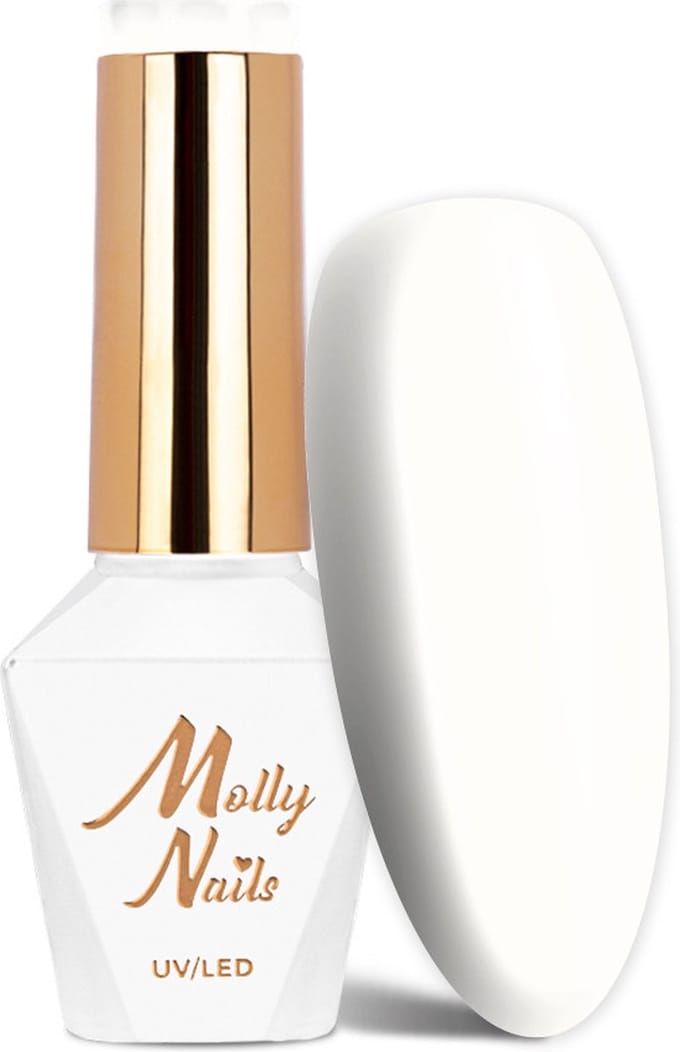 Molly Nails Wedding - Gel nagellak - Creamy White - HEMA/Di-HEMA Vrij - 8g