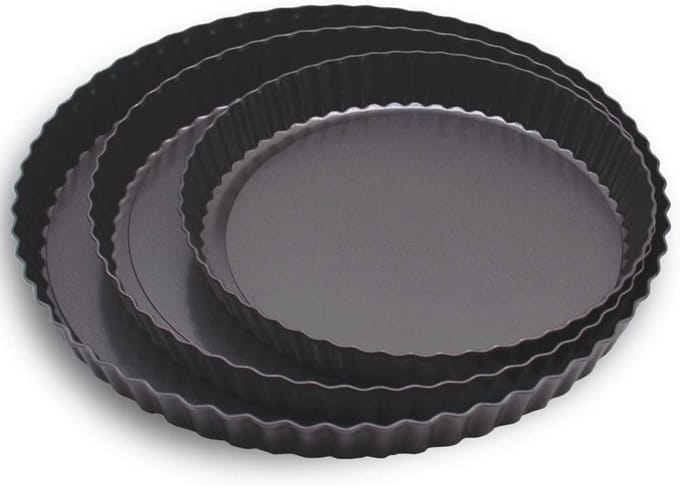 Set van 3 Ronde Springvormen met Antiaanbaklaag en Losse Bodem