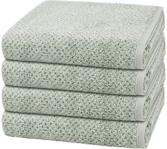 Cawö Sonstiges 4 X handdoek - in set 4 pack Pure