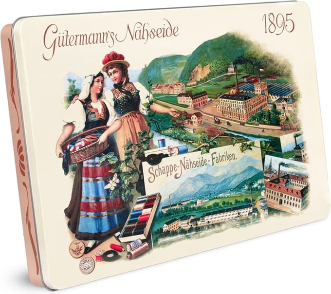 Gütermann Nostalgiedoos Allesnaaigaren 48 x 100 meter