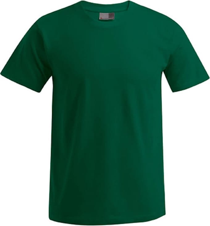 Herenshirt 'Premium T' met ronde hals Forest - XS