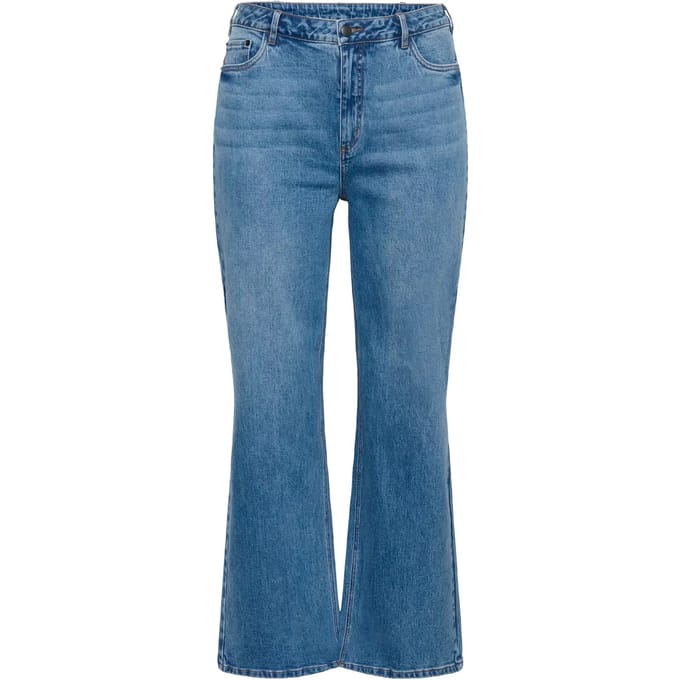 Vrouwen wide leg jeans KAFFE Curve Leoana
