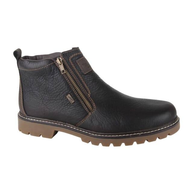 Rieker Tex Veterschoenen bruin Leer - Maat 43