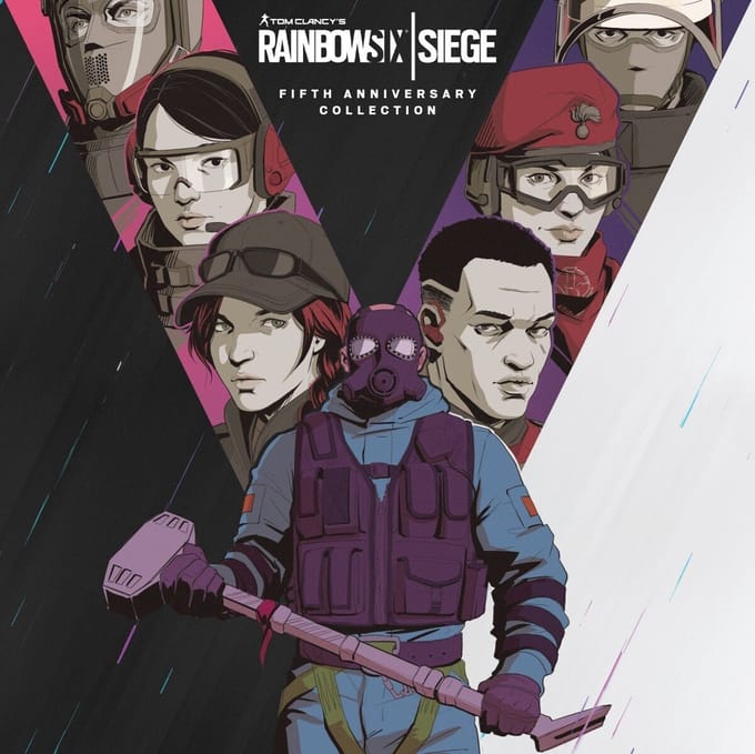 Various Artists - Tom Clancy's Rainbow Six Siege Fifth Anniversary Collection (2 LP) (Deluxe Edition) (Coloured Vinyl)