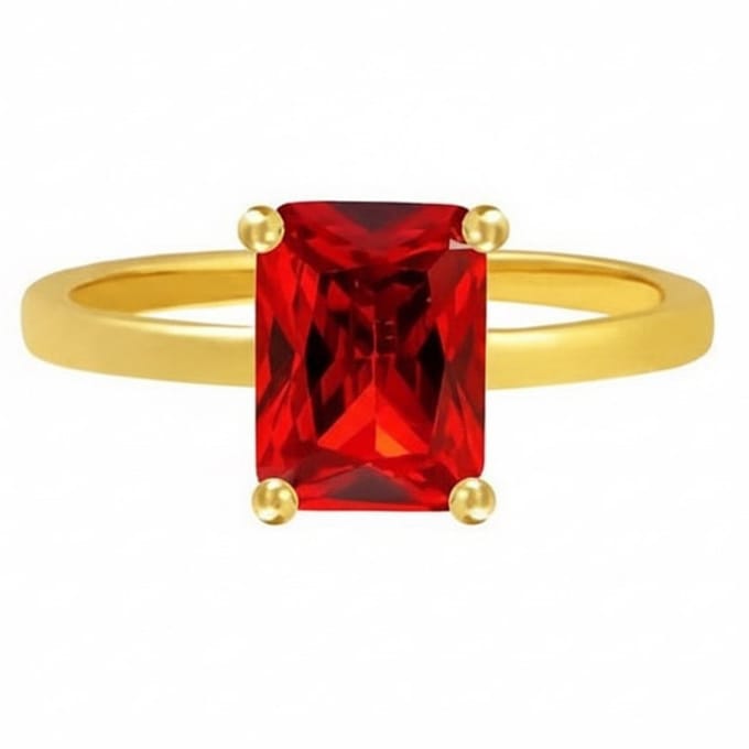 Yehwang Ring Shimmer Koper rood size 17