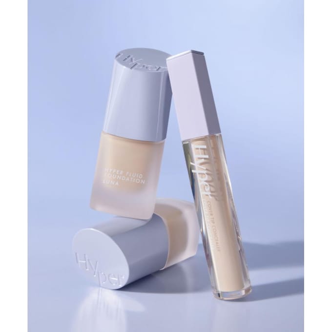 Luna Hyper Fluid Foundation + Gratis Tension Fit Poederkwast No. 2 beige