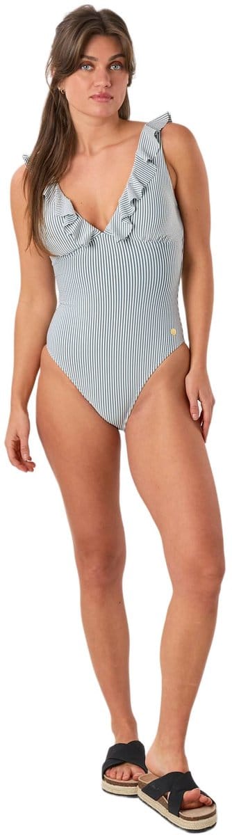 Seaside Seersucker Badpak – Damesbadpak – Maat 42
