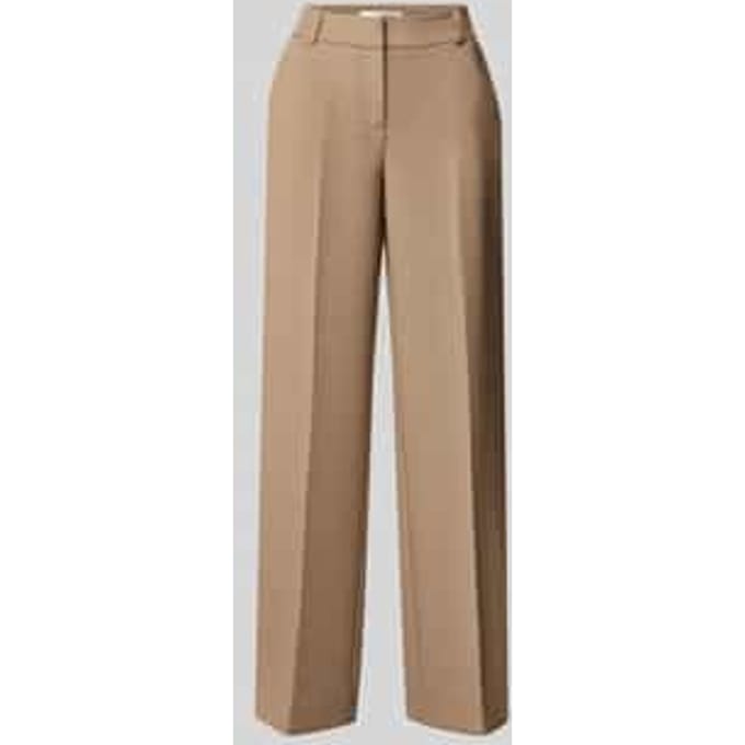 Stoffen broek met haakjes- en ritssluiting, model 'RITA'