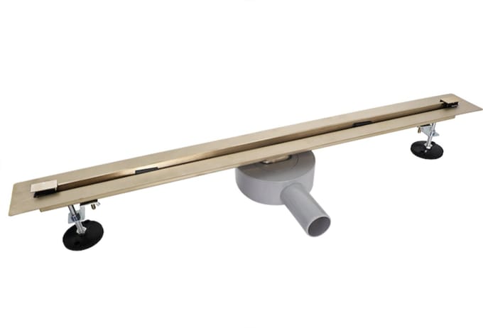 LINEA UNO - Bruva 70x7cm - Goud - Douchegoot - - 991227