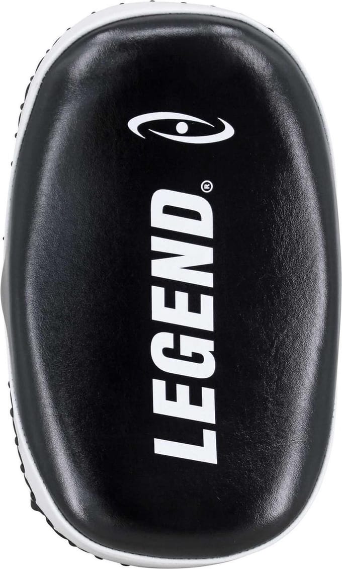 Thai Pad Compact Zwart/Wit Leer - Hoogste kwaliteit microfiber leather - EVA padding Legend Power