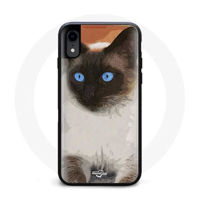 Siamese kat iPhone XR hoesje